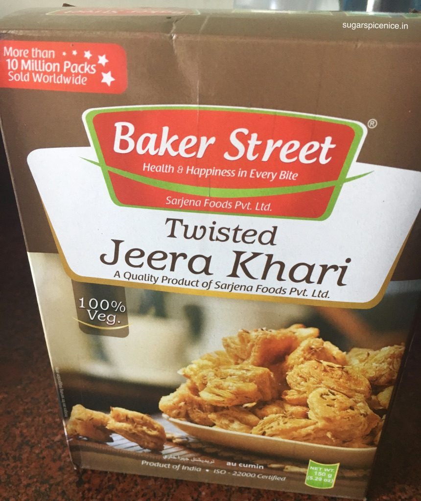 Baker Street Twisted Jeera Khari