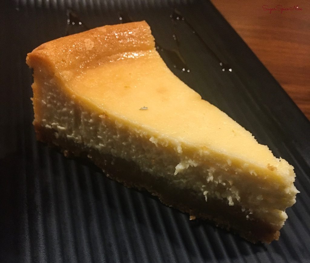 Pi Pizzeria cheesecake