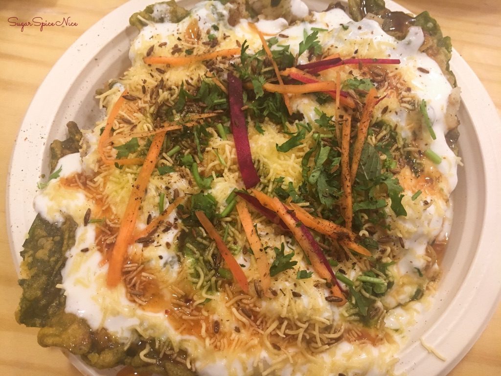 Dillie heart GK Market Ki Posh Palak Patta Chaat