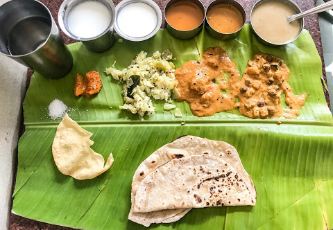 south indian meal