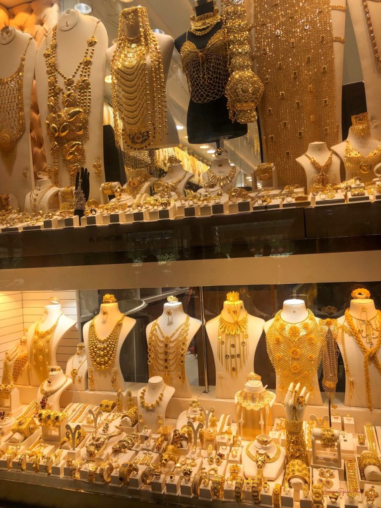Old Dubai gold souk