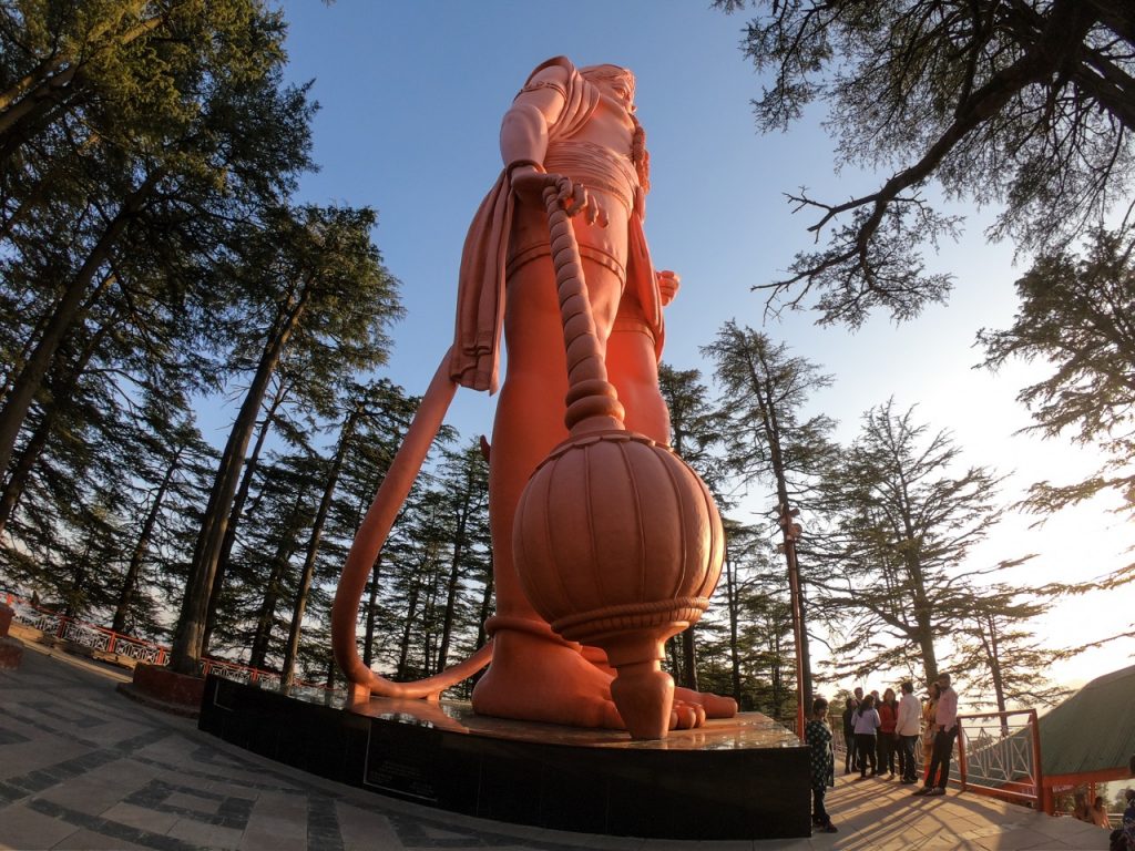 Shimla Mall Road Jakhu Temple