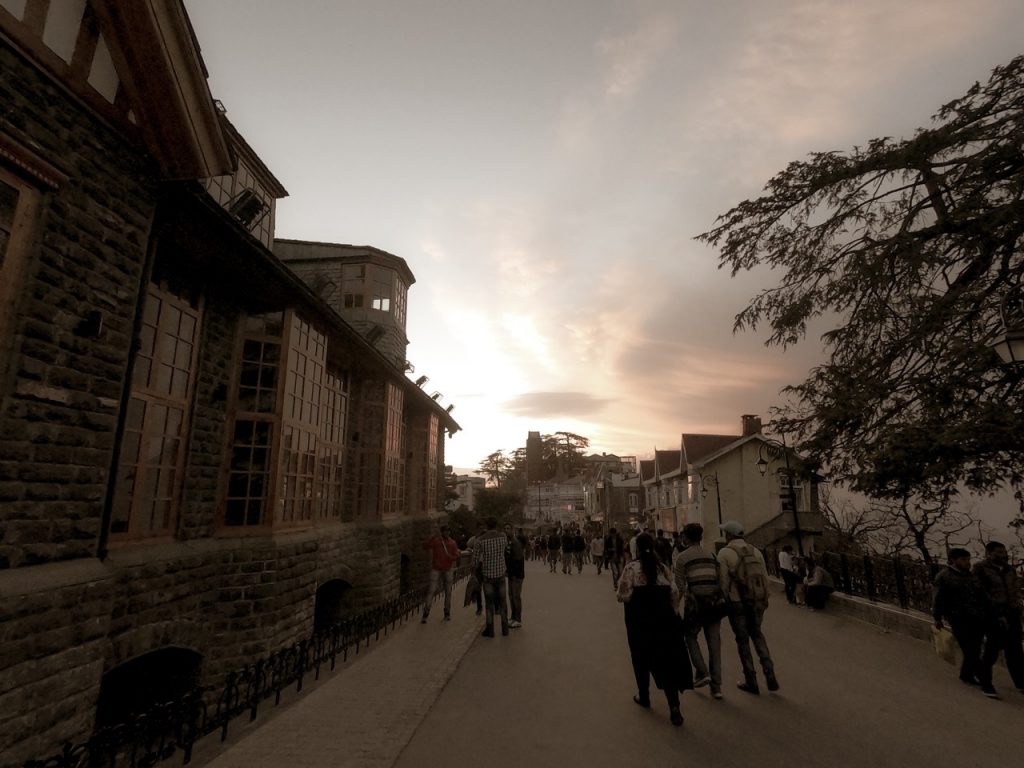 Shimla Mall Road The Ridge